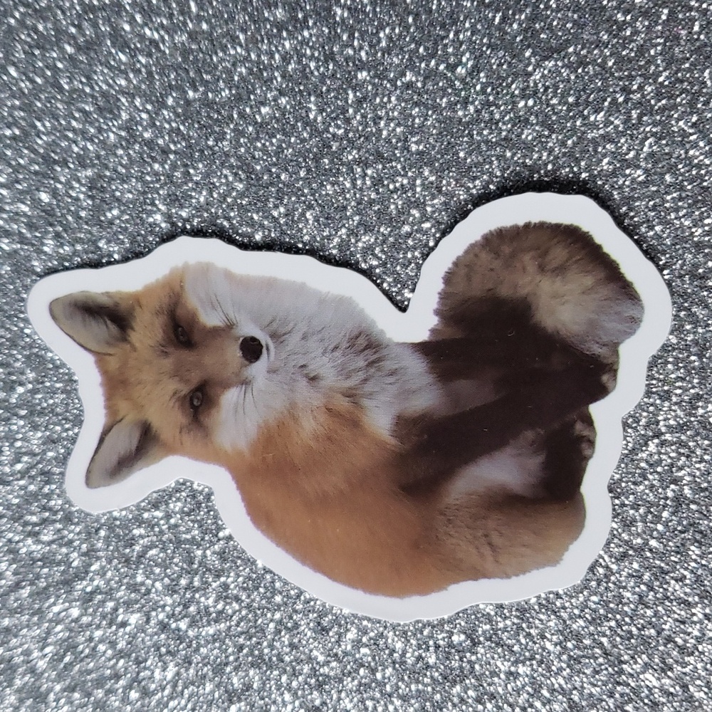 ANIMAL NATURE waterproof Sticker fox